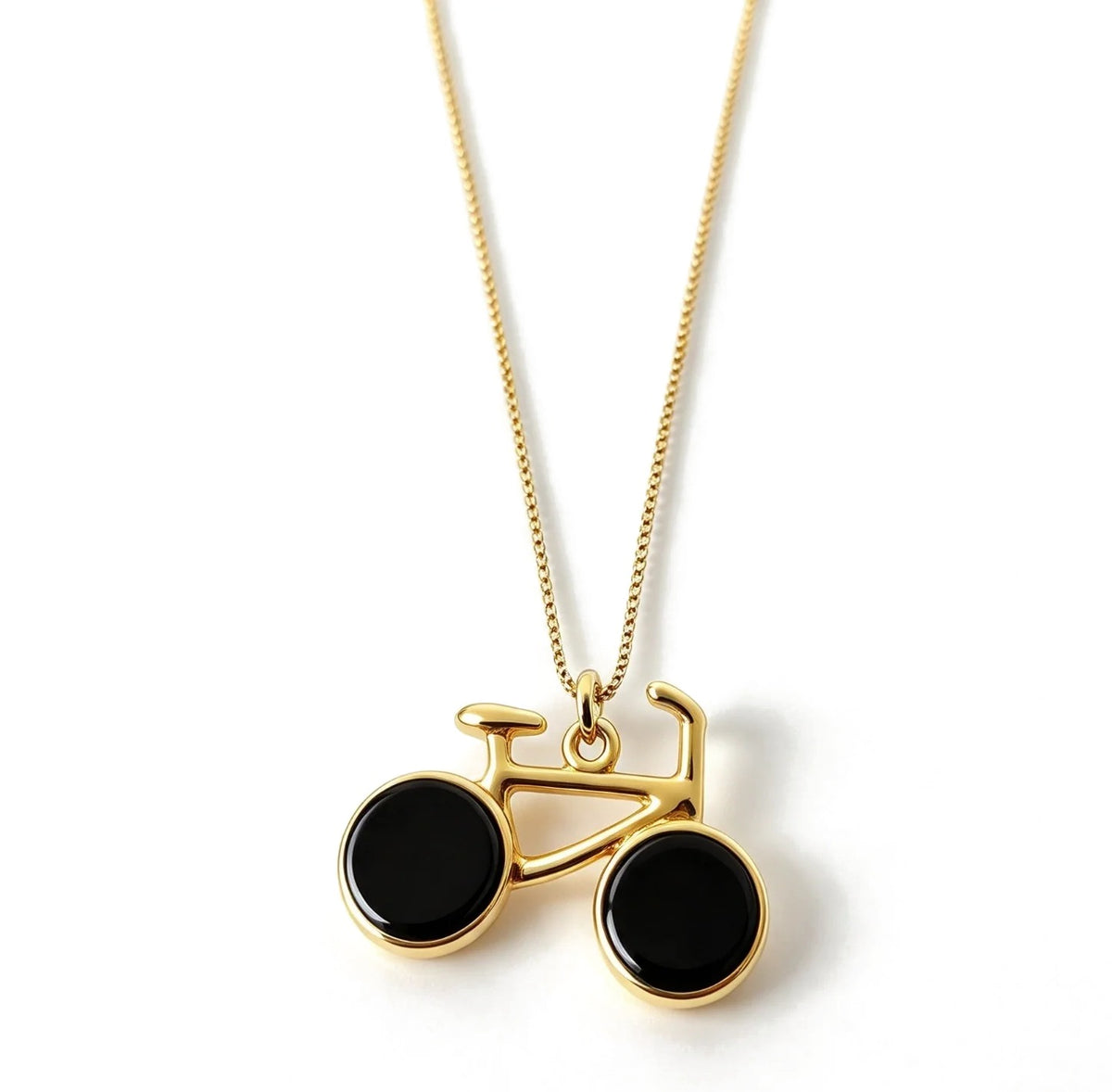 COLAR HVAY BICICLETA OBSIDIANA NEGRA
